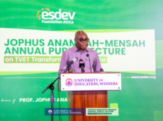 UEW Vice-Chancellor Calls for Skills-Focused Education to Reduce Unemployment in Ghana uew